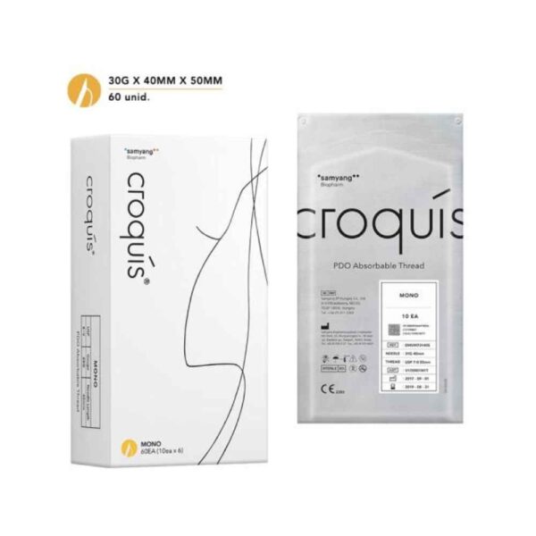 Fios de PDO CROQUÍS Mono 30G - 40x50mm - Imagem 2
